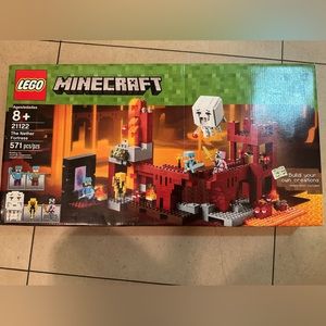 Minecraft The Nether Fortress Lego Set